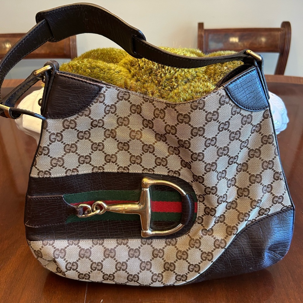 Gucci Jackie Horsebit Hobo Bag